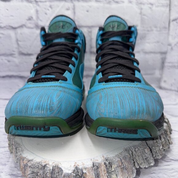 Nike Air Max 2010 LeBron 7 \'All Star\' Shoes Men\'s Size 11 Chlorine Blue Flywire main image 10